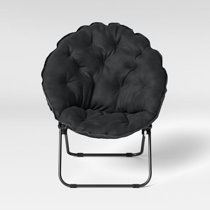 Dish Chair Black - Room Essentials& (LOCAL PICKUP ONLY)