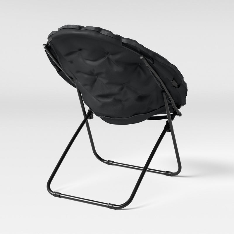 Dish Chair Black - Room Essentials& (LOCAL PICKUP ONLY)