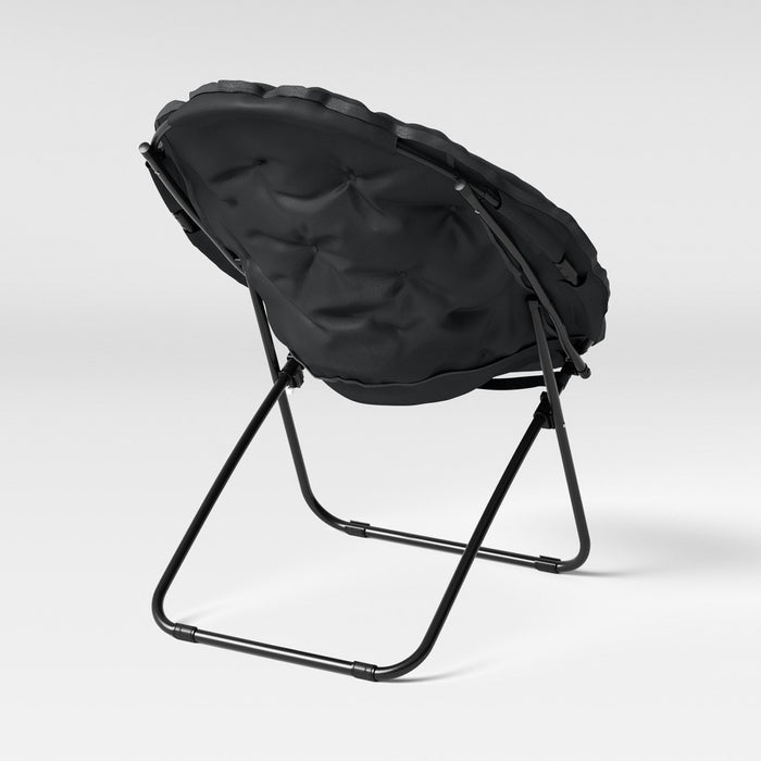 Dish Chair Black - Room Essentials& (LOCAL PICKUP ONLY)