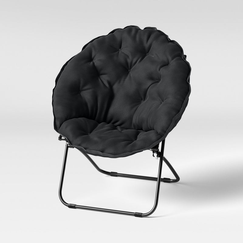 Dish Chair Black - Room Essentials& (LOCAL PICKUP ONLY)