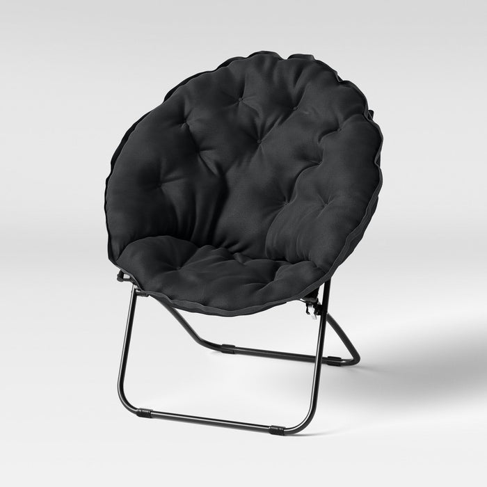 Dish Chair Black - Room Essentials& (LOCAL PICKUP ONLY)