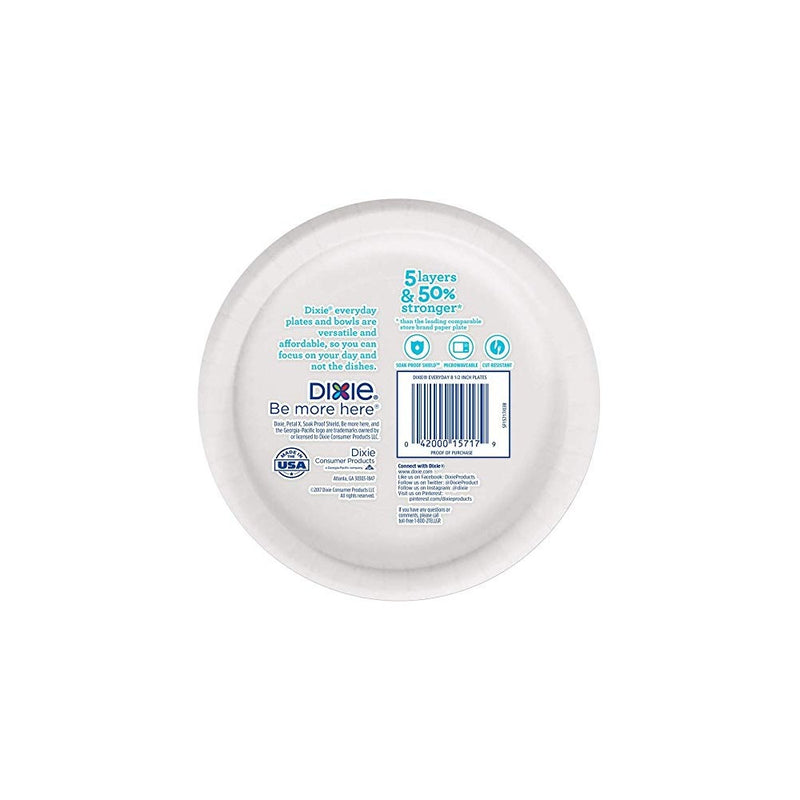 Dixie Everyday 8.5" Dinner Paper Plates - 55ct