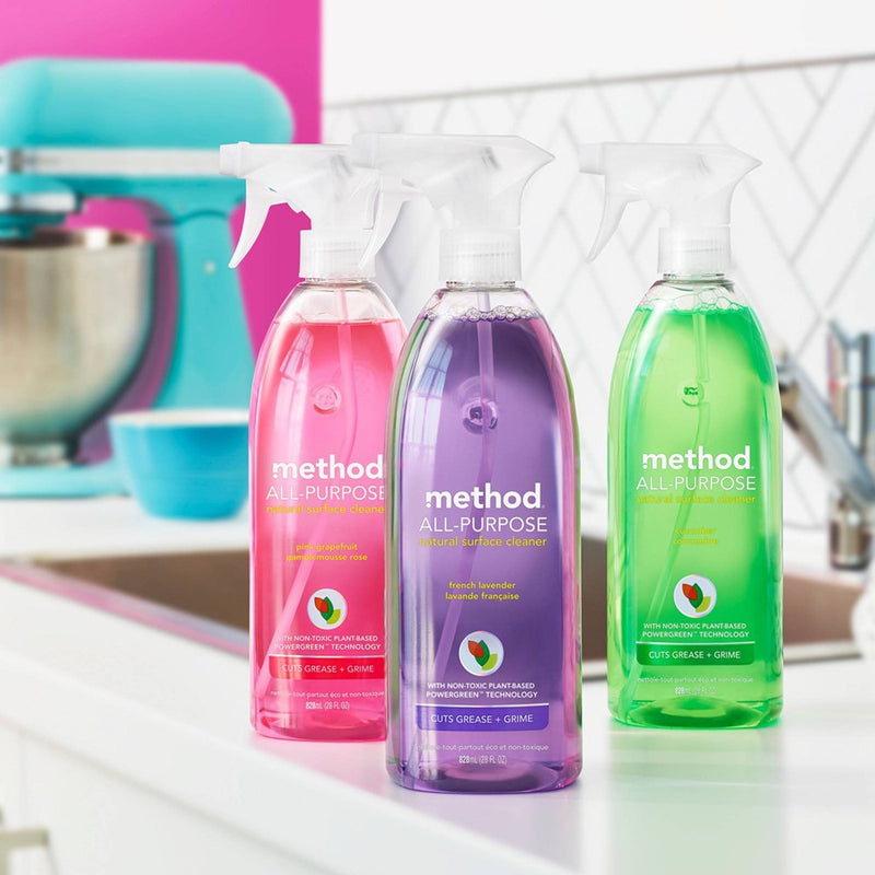 Method Cleaning Products Glass + Surface Cleaner Mint Spray Bottle 28 fl oz