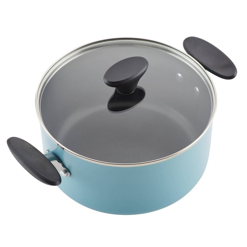 Farberware Reliance 12pc Aluminum Nonstick Cookware Set Aqua