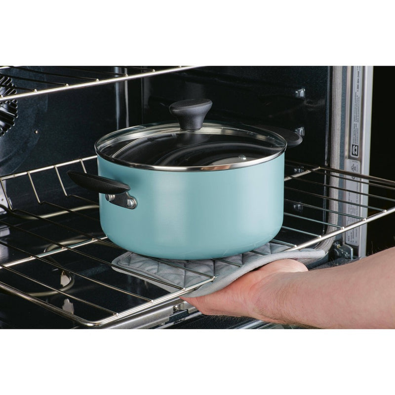Farberware Reliance 12pc Aluminum Nonstick Cookware Set Aqua