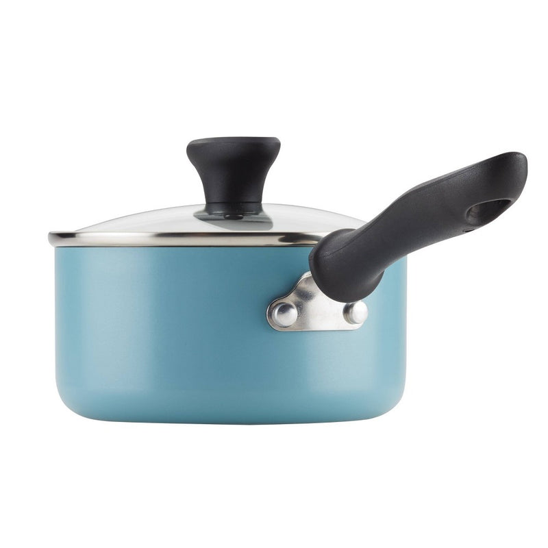 Farberware Reliance 12pc Aluminum Nonstick Cookware Set Aqua