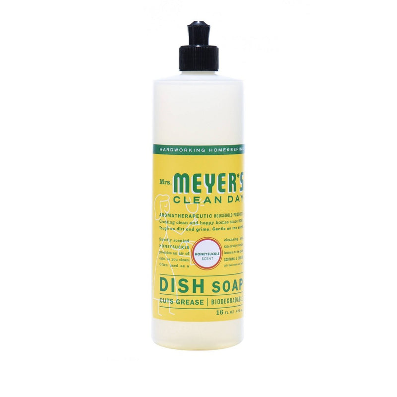 Mrs. Meyer's Clean Day Honeysuckle Scent Liquid Dish Soap - 16oz