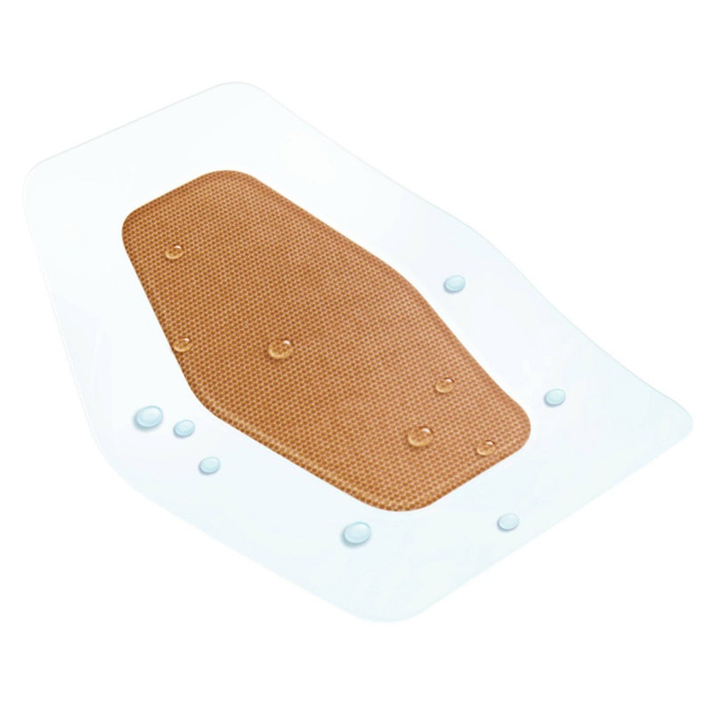 Nexcare Waterproof Bandages, Clear, Assorted, 50 ct