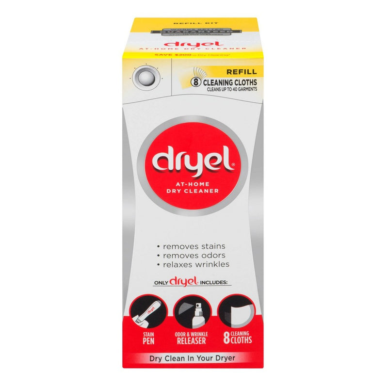 Dryel At-Home Dry Cleaner Refill 8 Load *BRAND NEW & SEALED*