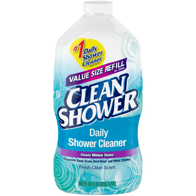Clean Shower Daily Shower Cleaner Refill Fresh Clean Scent - 60 fl oz