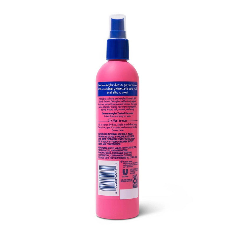 Suave Kids Twirlin Swirlberry Detangling Spray - 8.5 fl oz