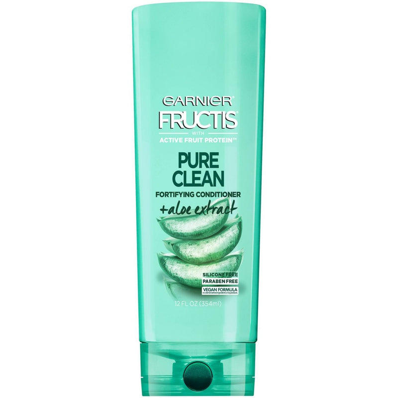 Garnier Fructis with Active Fruit Protein Pure Clean Fortifying Conditioner with Aloe Extract - 12 fl oz