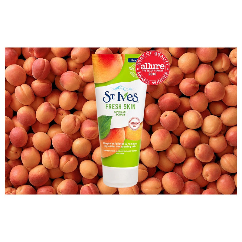 St. Ives Fresh Skin Face Scrub - Apricot - 6oz