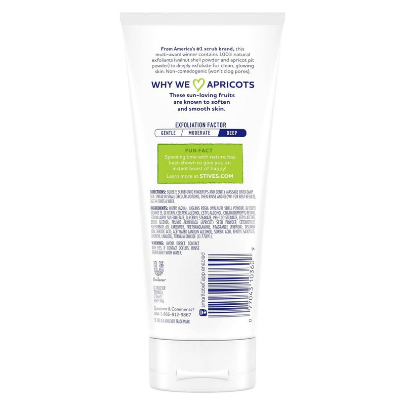 St. Ives Fresh Skin Face Scrub - Apricot - 6oz