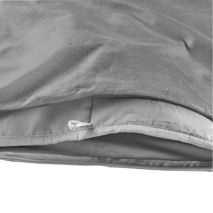48" x 72" 20lbs Temperature Balancing Weighted Blanket Gray - Tranquility (LOCAL PICKUP ONLY)
