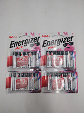 LOT OF 4!!! Energizer Aaa Batteries EXP 12/2035 4 packs of 6--24 TOTAL