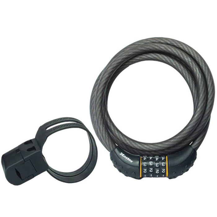 Master Lock 6' X 1/2" Re settable Combo Cable