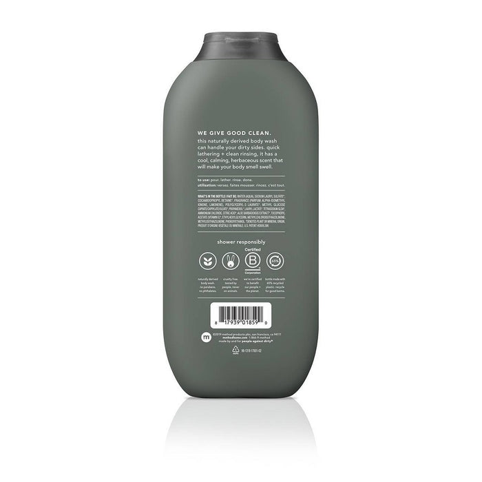 Method Men Body Wash Juniper Sage - 18 fl oz