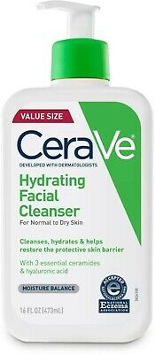 CeraVe Hydrating Facial Cleanser | 16 Fluid Ounce