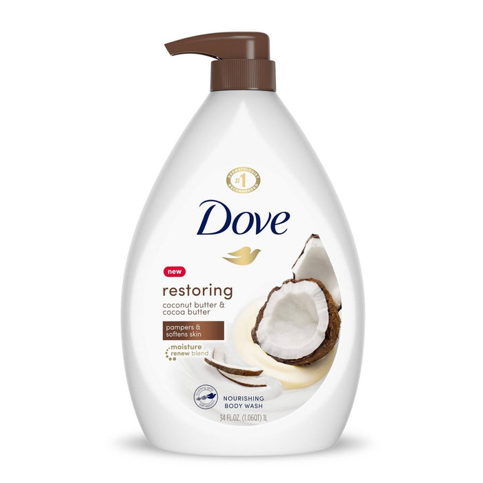 Dove Purely Pampering Coconut Butter & Cocoa Butter - 34 fl oz