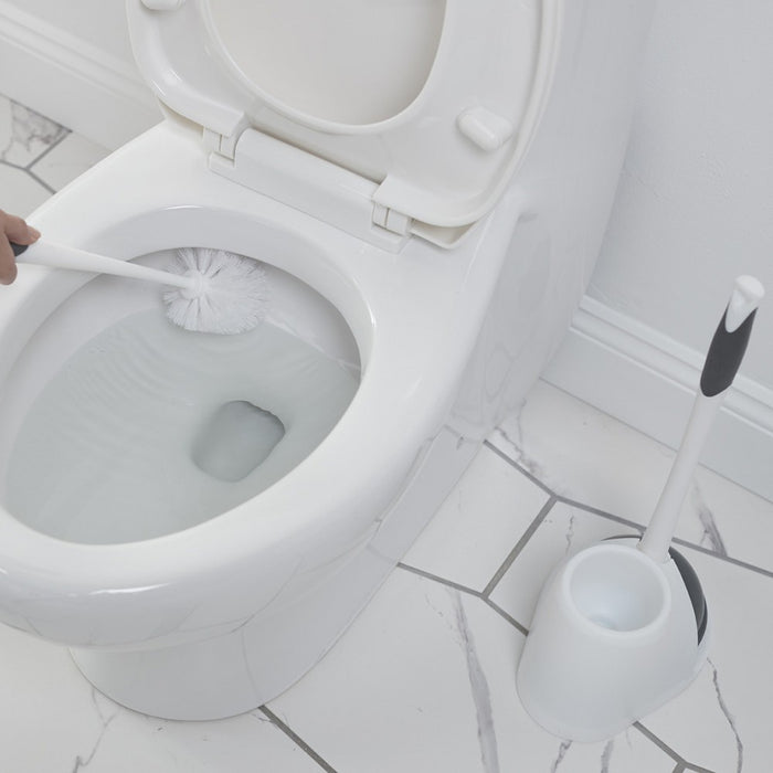 Clorox Plunger & Toilet Brush with Carry Caddy