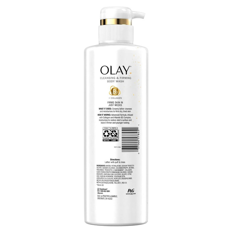 Olay Premium Body Wash with Vitamin B3 and Collagen - 17.9 fl oz