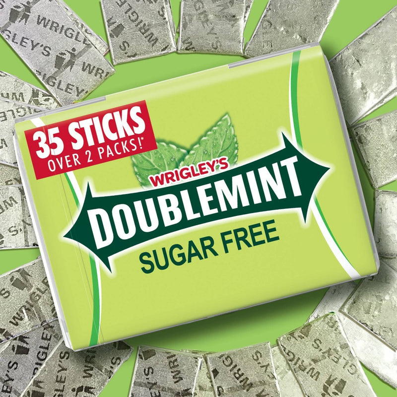 Doublemint 35 Sugar Free Mega Pack Gum - 4.7oz
