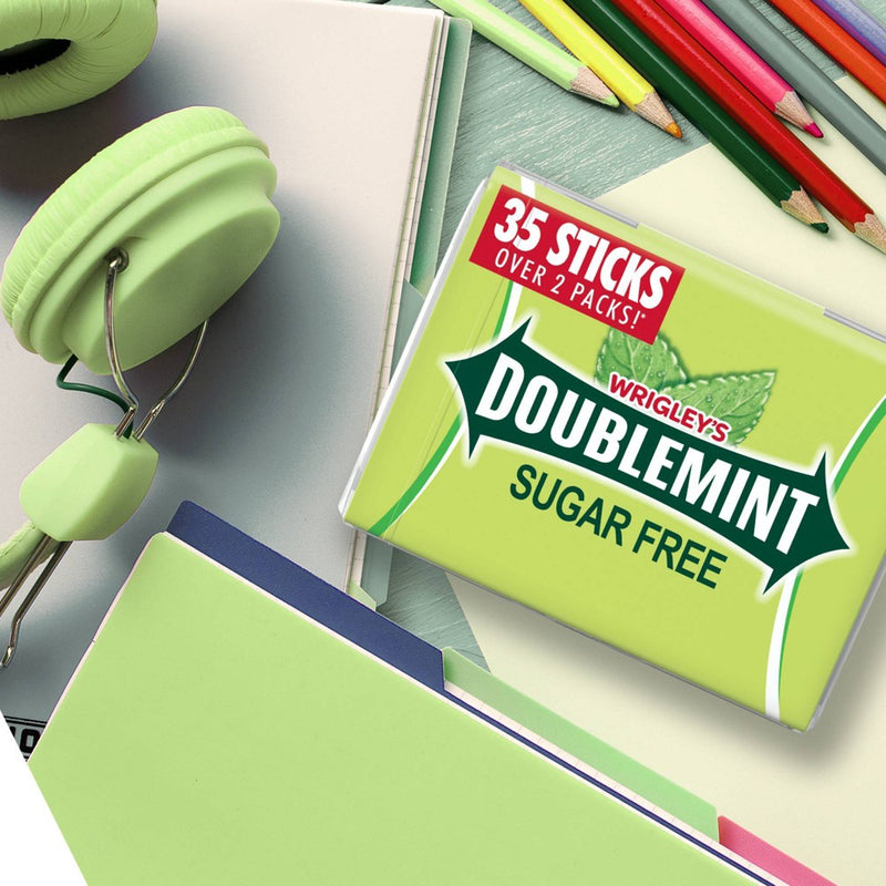 Doublemint 35 Sugar Free Mega Pack Gum - 4.7oz