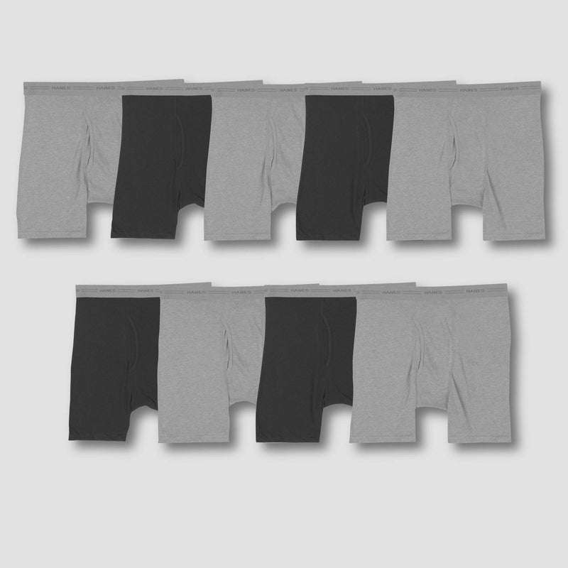 Hanes Men's Comfort Soft Super Value 9pk Boxer Briefs - M
