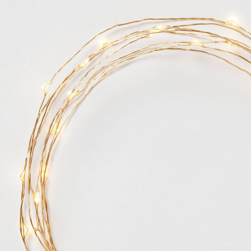 90ct Extended LED Fairy Light Gold - Room Essentials&