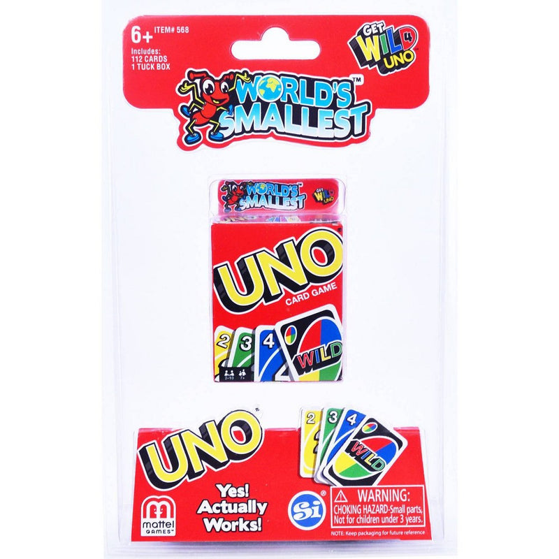 World's Smallest Uno Game