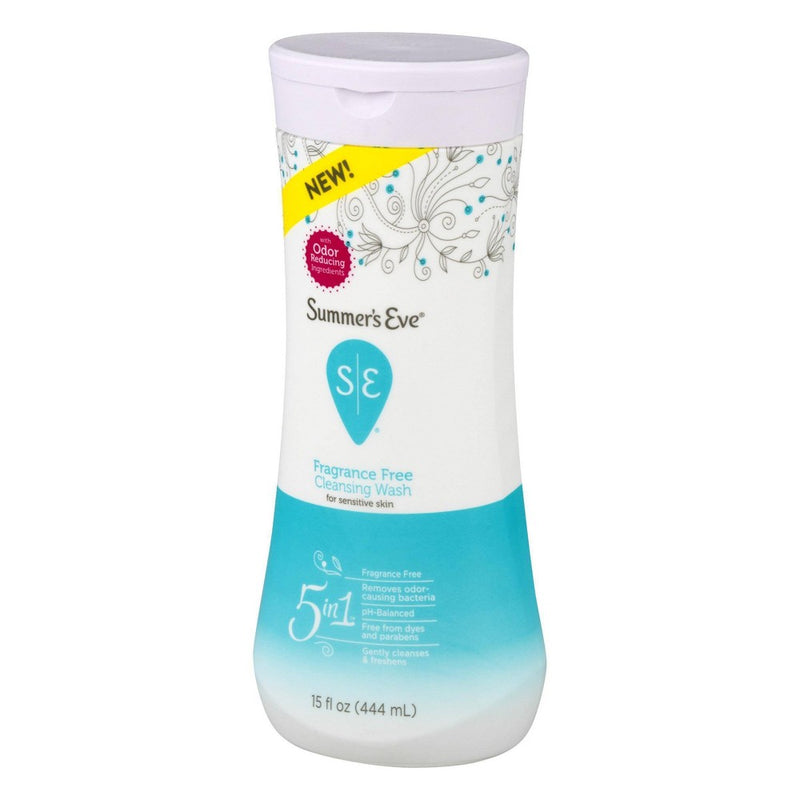 Summer's Eve Fragrance Free Wash - 15oz