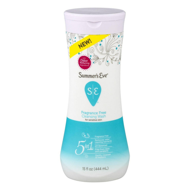 Summer's Eve Fragrance Free Wash - 15oz