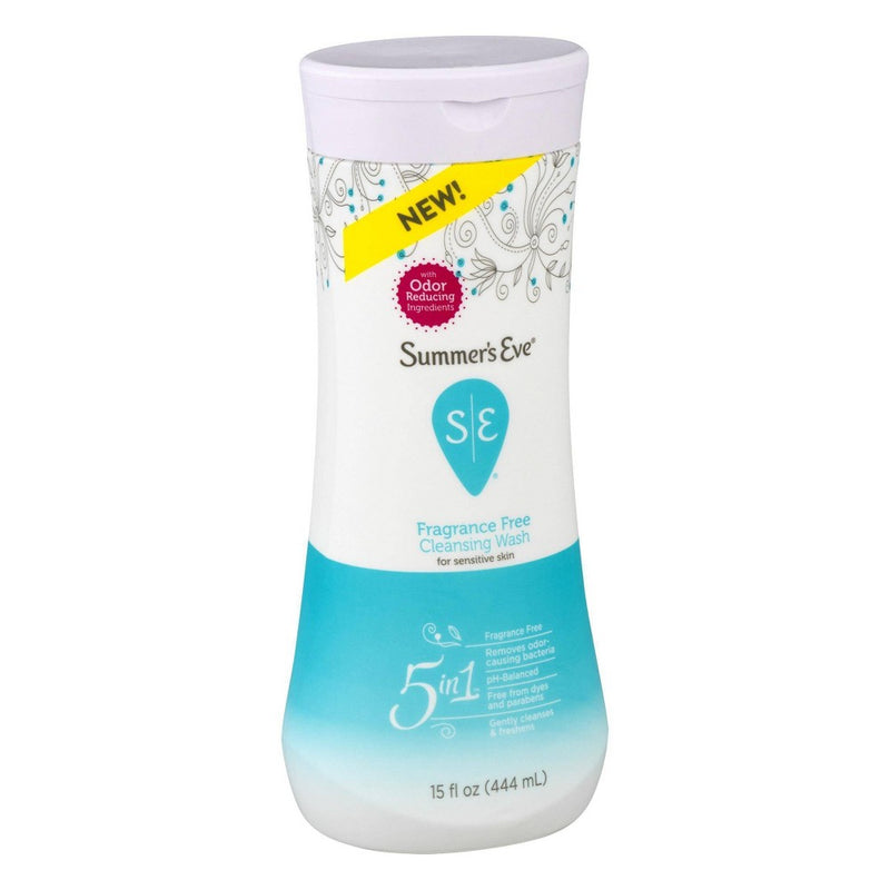 Summer's Eve Fragrance Free Wash - 15oz