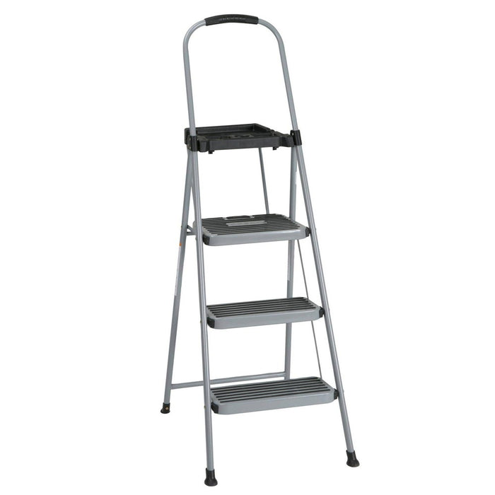 Cosco 3 Step All Steel Step Stool with Tray (LOCAL PICKUP ONLY)
