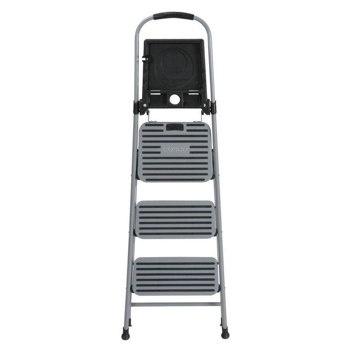 Cosco 3 Step All Steel Step Stool with Tray (LOCAL PICKUP ONLY)