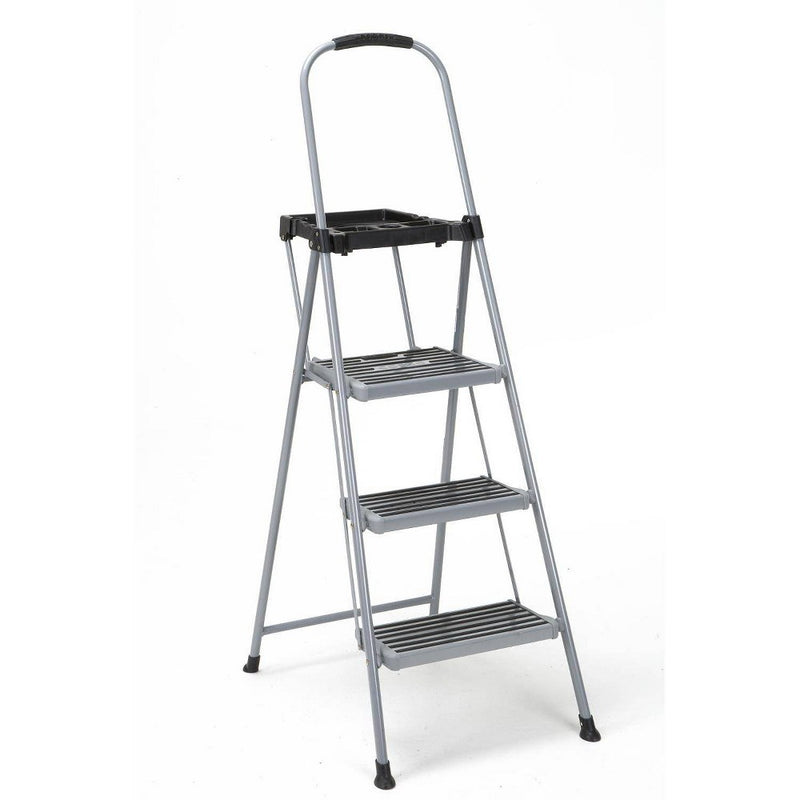 Cosco 3 Step All Steel Step Stool with Tray (LOCAL PICKUP ONLY)