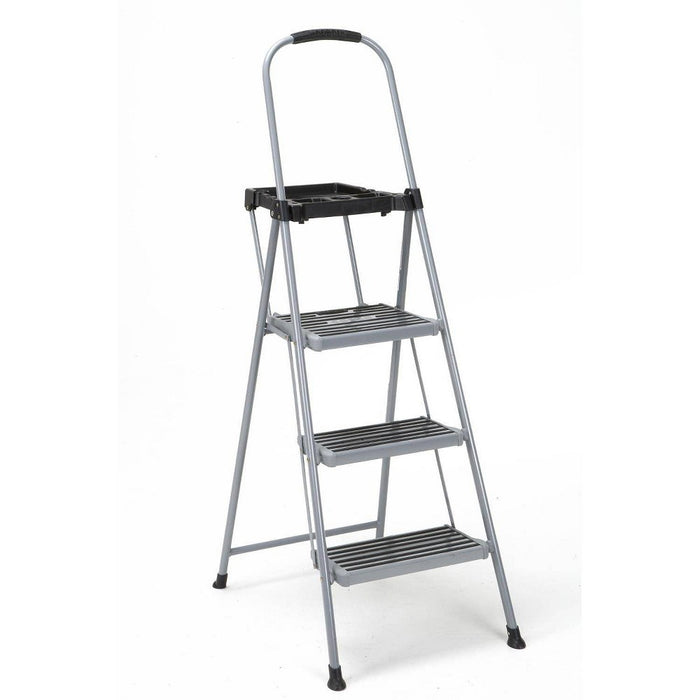 Cosco 3 Step All Steel Step Stool with Tray (LOCAL PICKUP ONLY)