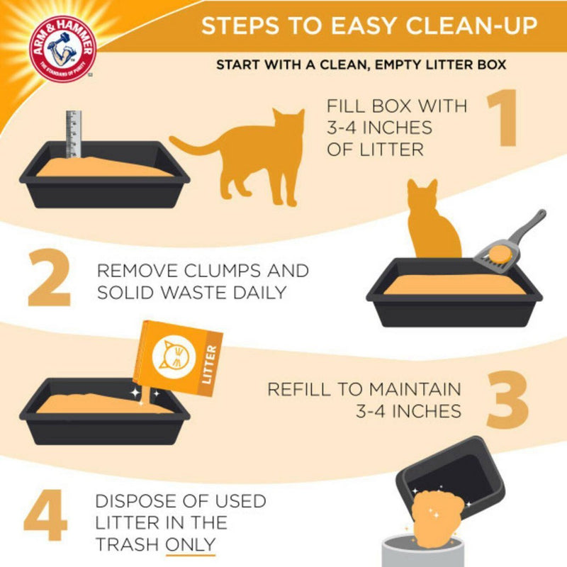 Arm & Hammer Clump & Seal Multi-Cat Litter - 38lbs (LOCAL PICKUP ONLY)