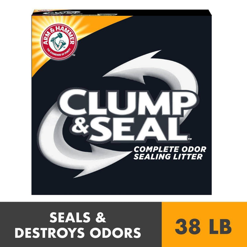 Arm & Hammer Clump & Seal Multi-Cat Litter - 38lbs (LOCAL PICKUP ONLY)