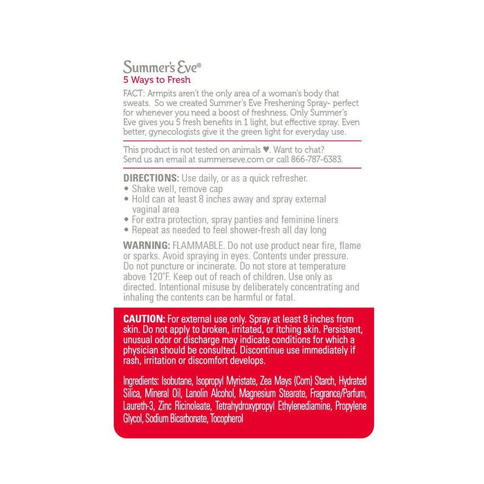 Summer's Eve Blissful Escape Spray - 2 fl oz