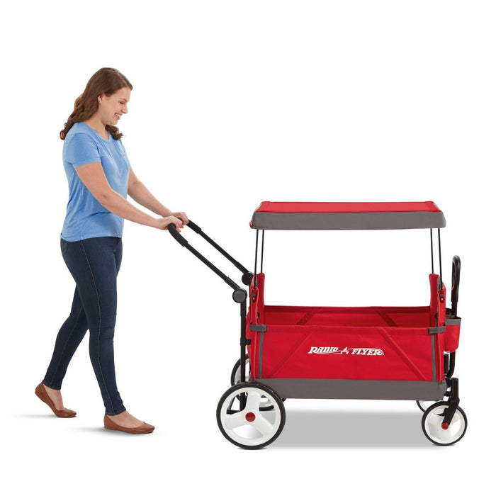 Radio Flyer Convertible Stroller Wagon with Canopy (LOCAL PICKUP ONLY)