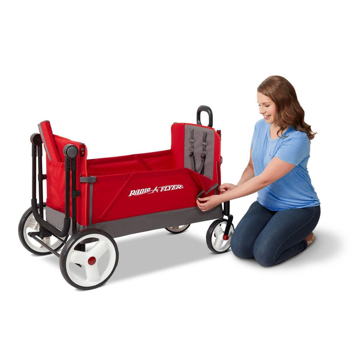 Radio Flyer Convertible Stroller Wagon with Canopy (LOCAL PICKUP ONLY)