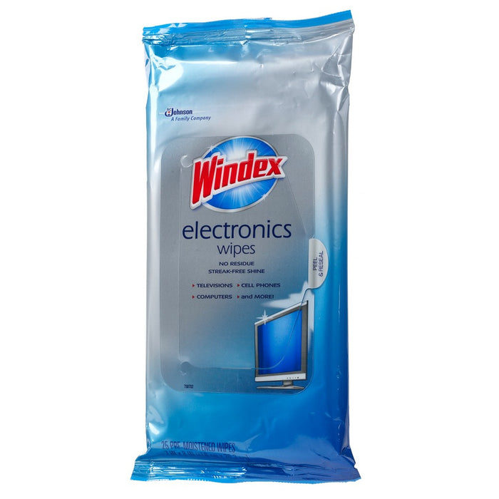 Windex Electronics Wipes - 25ct