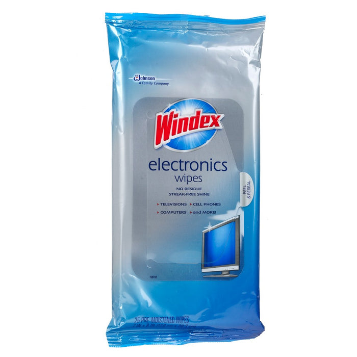 Windex Electronics Wipes - 25ct