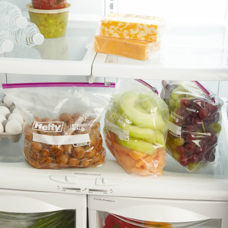 Hefty Gallon Food Storage Slider Bag - 30ct