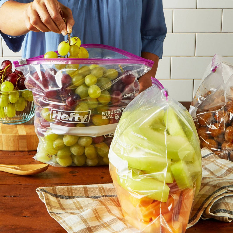 Hefty Gallon Food Storage Slider Bag - 30ct
