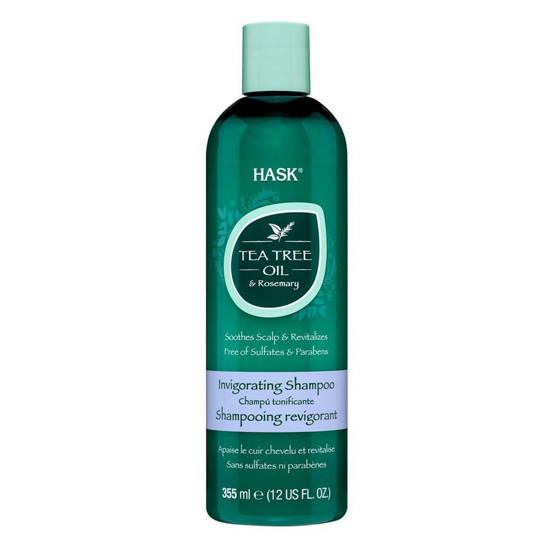 Hask Tea Tree & Rosemary Oil Scalp Care Shampoo - 12 fl oz
