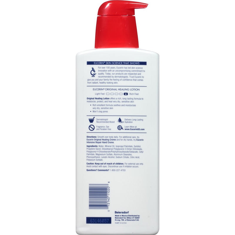 Eucerin Original Healing Lotion - 16.9oz