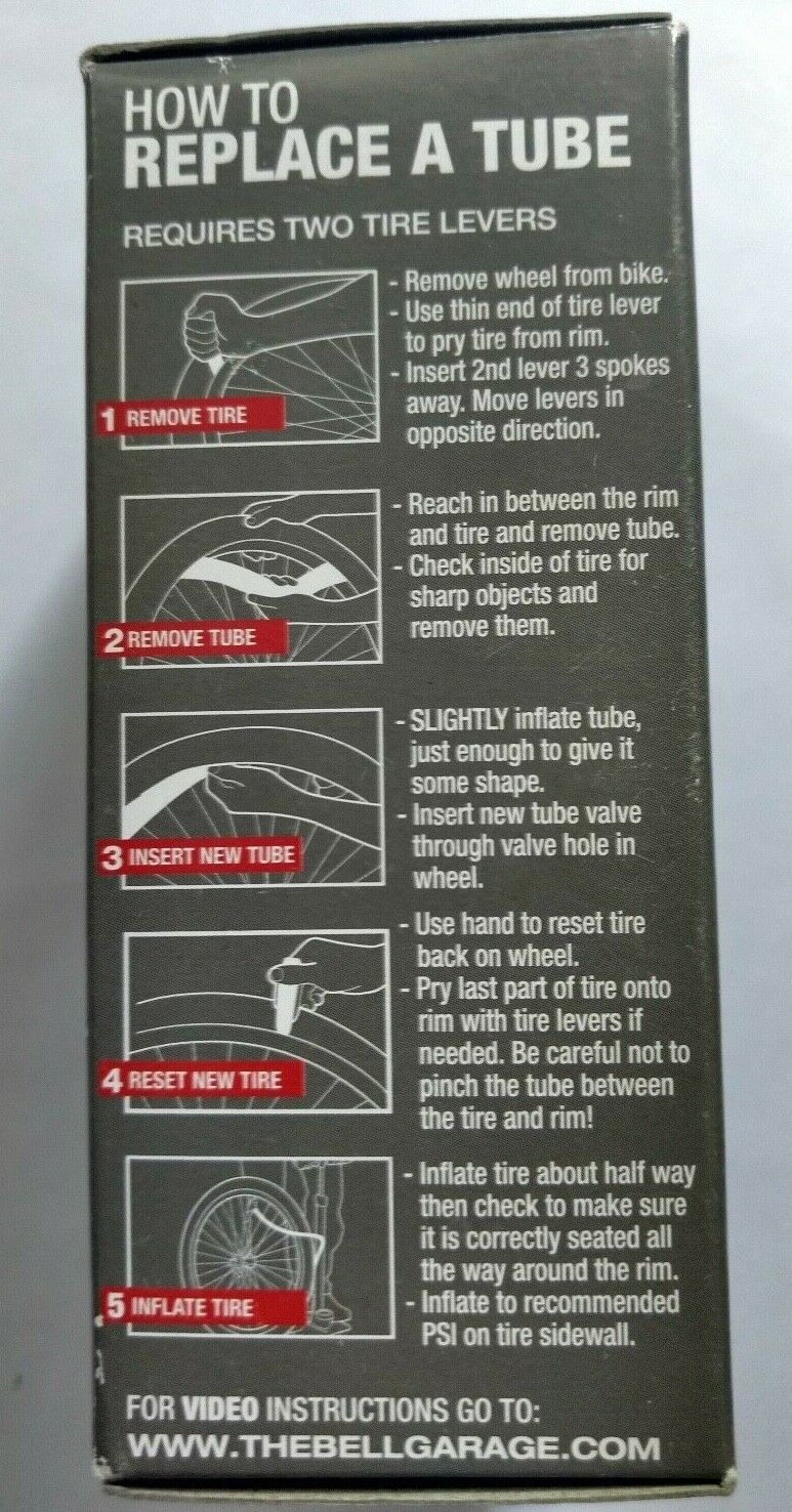 Bell Sports Inc 4 Packs 700Cx35/43C Inner Tube